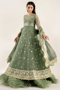 Farasha | Fiorella Formals | Olive Aura - by Libasekhas UK - Registered Vendor of : Farasha - 100% Original Designer Dress