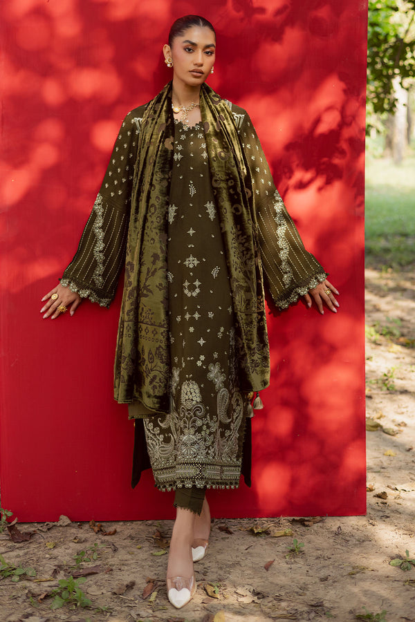 Nureh | Exclusive Leather Peach | NE-190 - by Libasekhas UK - Registered Vendor of : Nureh - 100% Original Designer Dress