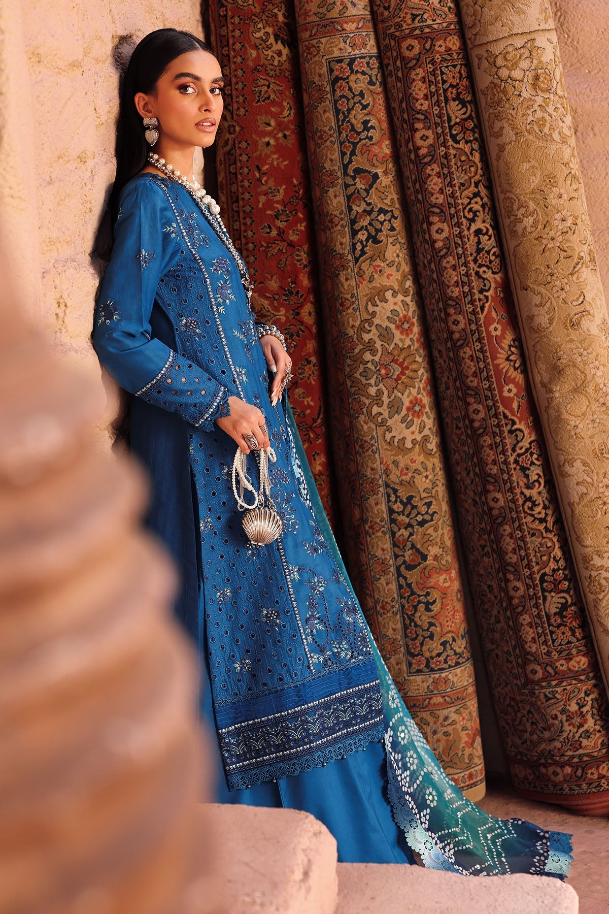 Nureh | Bazaar Lawn | NE-160 - by - Libasekhas UK - Registered Vendor of : Nureh - 100% Original Designer Dresss