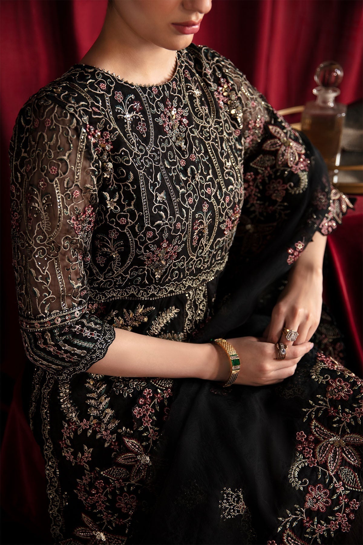 Nureh | Elanora Formal 24 | ROSE - by - Libasekhas UK - Registered Vendor of : Nureh - 100% Original Designer Dresss