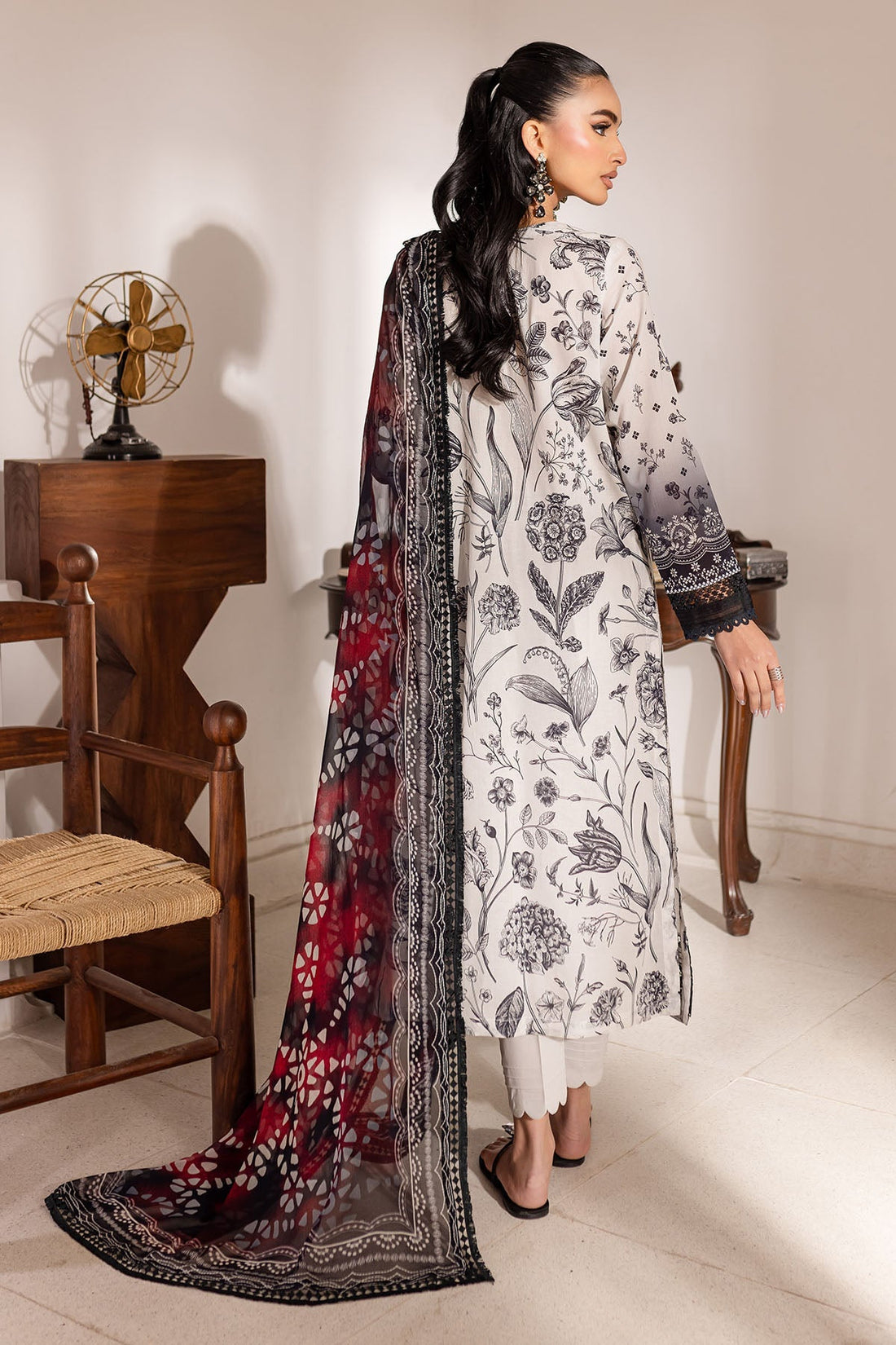 Nureh | Printed Lawn 25 | SP-144 - by - Libasekhas UK - Registered Vendor of : Nureh - 100% Original Designer Dresss