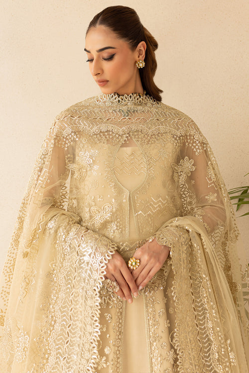 Farasha | Lu Zella Premium Formals 25 | Golden Aura - by Libasekhas UK - Registered Vendor of : Farasha - 100% Original Designer Dress
