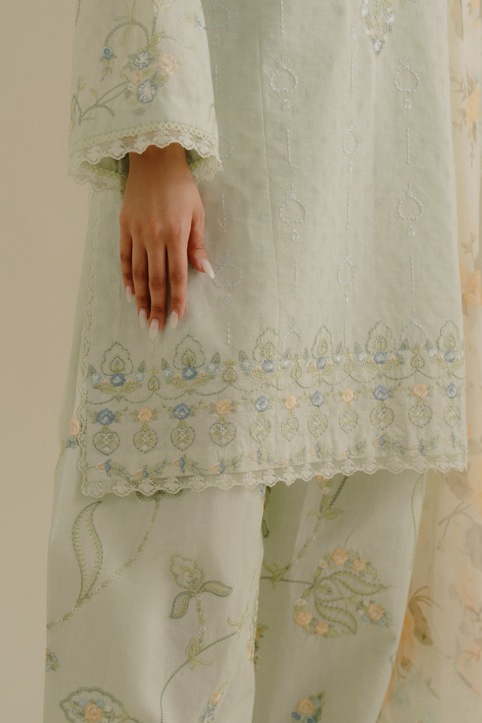 Zara Shahjahan | Coco Lawn 25 | Elva-1B - by - Libasekhas UK - Registered Vendor of : Hoorain Designer Wear - 100% Original Designer Dresss