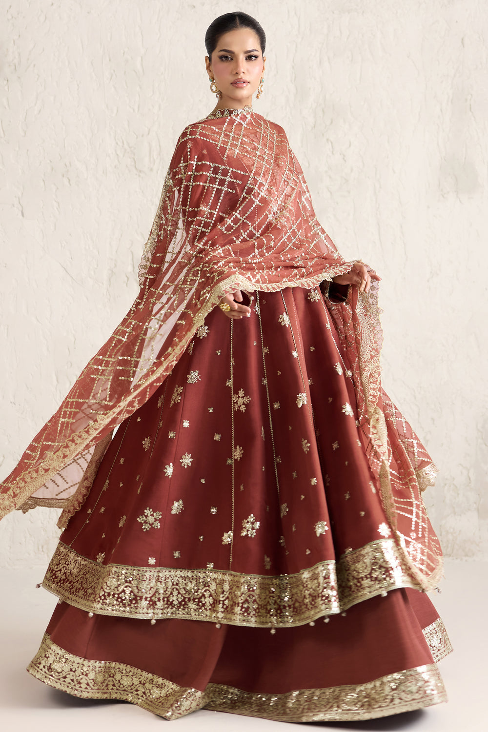 Farasha | Formals 26 | Flame Luxe - by Libasekhas UK - Registered Vendor of : Farasha - 100% Original Designer Dress