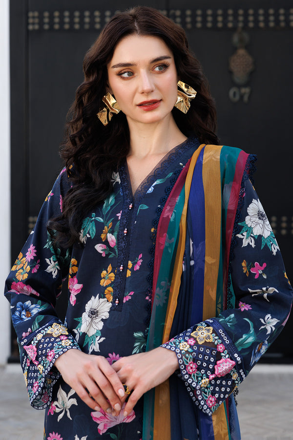 Farasha | Printed Essentials | Floral Stardust - by - Libasekhas UK - Registered Vendor of : Farasha - 100% Original Designer Dresss