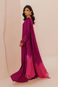 Mina Hasan | Signature Pret | Magenta Garden - by Libasekhas - Registered Vendor of : Mina Hasan - 100% Original Designer Dress