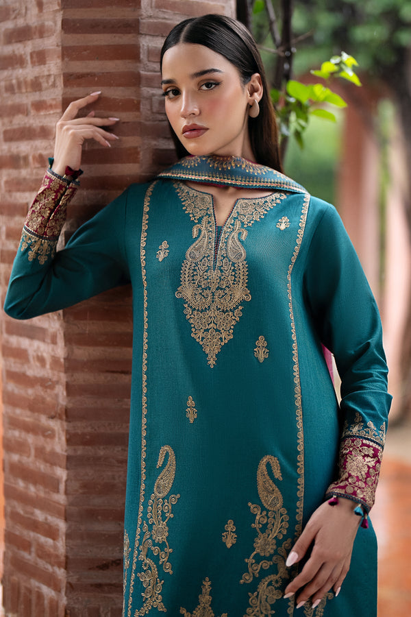 Jazmin | Winter Edition 24 | KHADDAR UW-0070 - by - Libasekhas UK - Registered Vendor of : Jazmin - 100% Original Designer Dresss