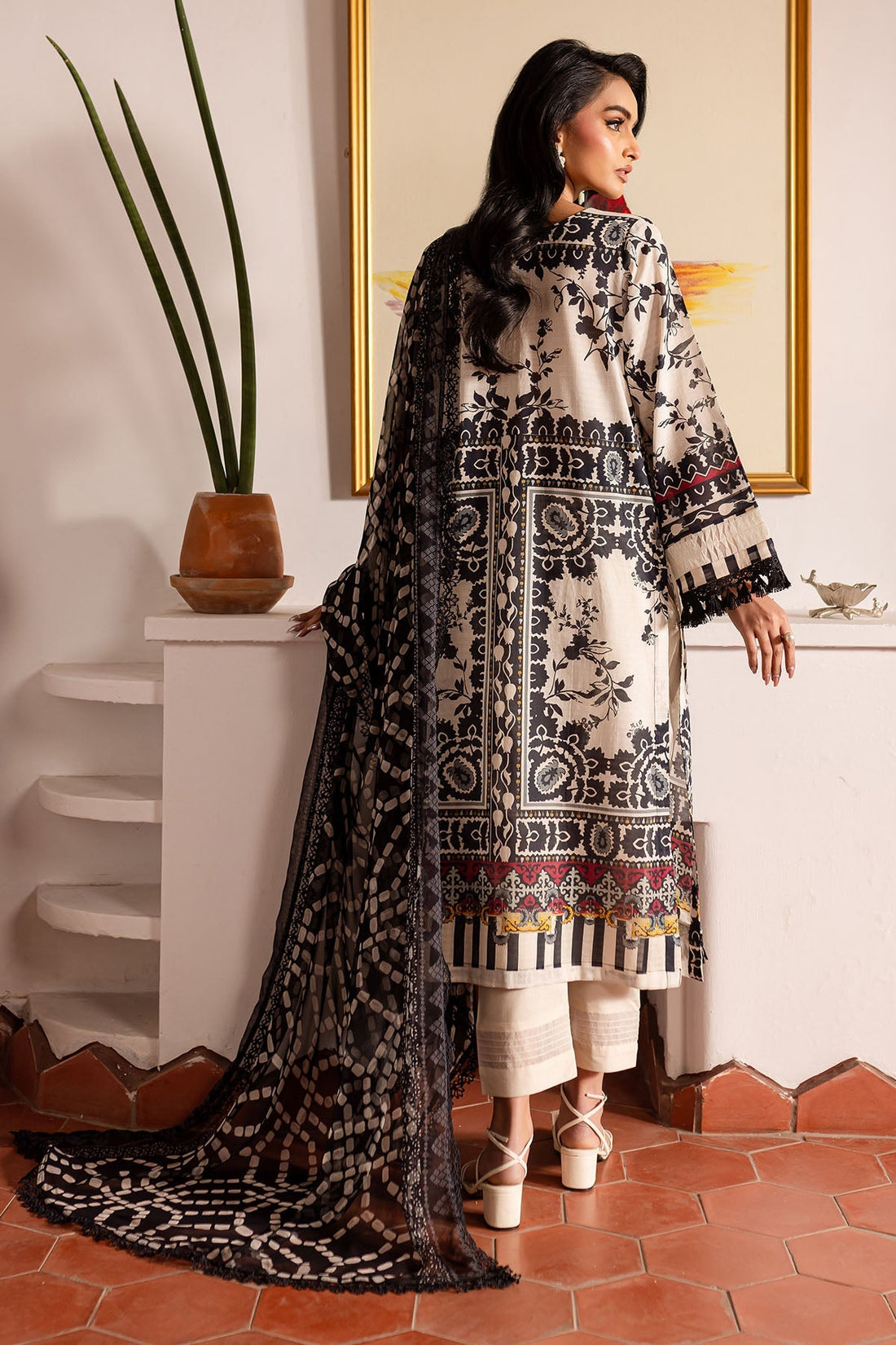 Nureh | Printed lawn 25 | SP-135 - by - Libasekhas UK - Registered Vendor of : Nureh - 100% Original Designer Dresss