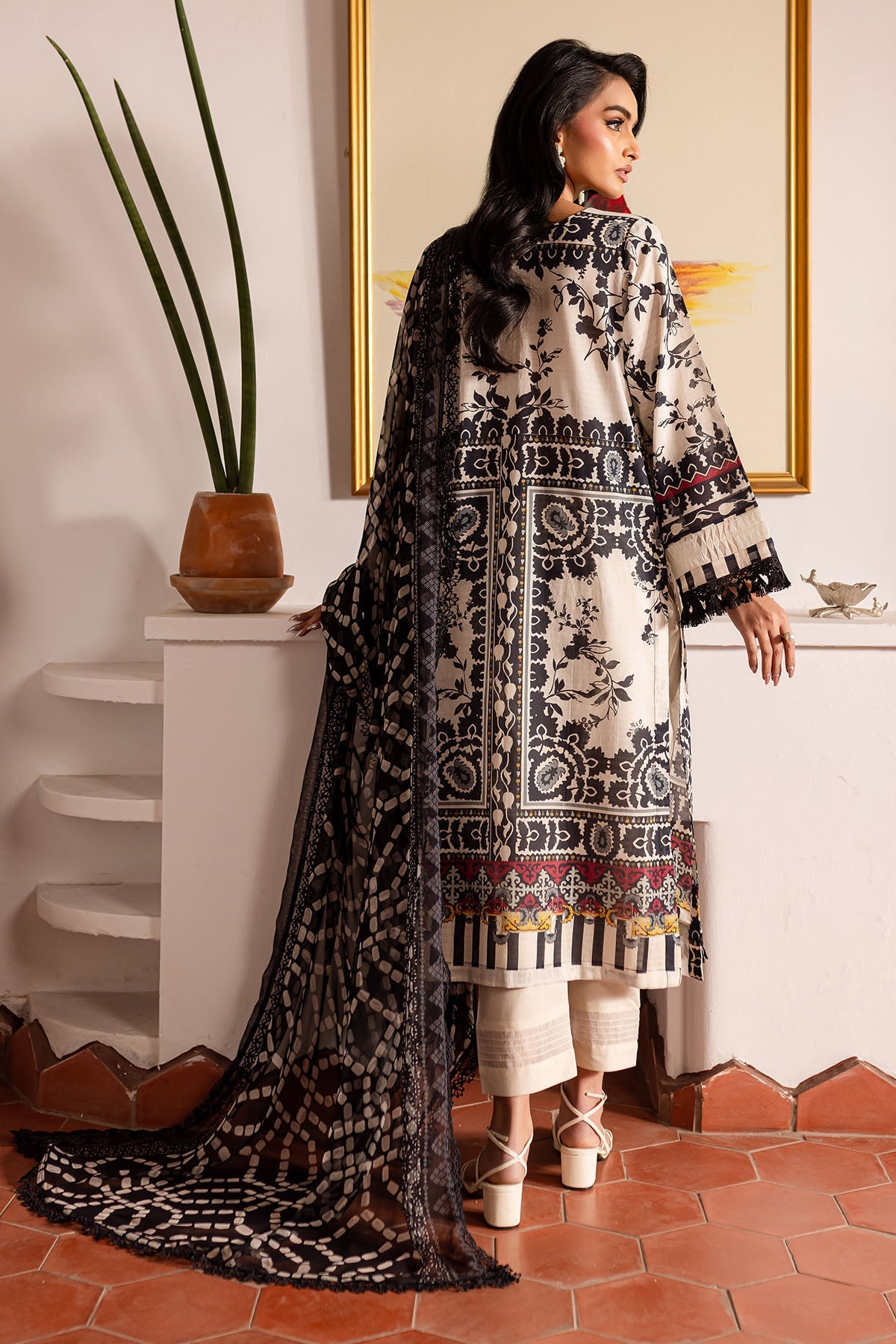 Nureh | Printed lawn 25 | SP-135 - by - Libasekhas UK - Registered Vendor of : Nureh - 100% Original Designer Dresss