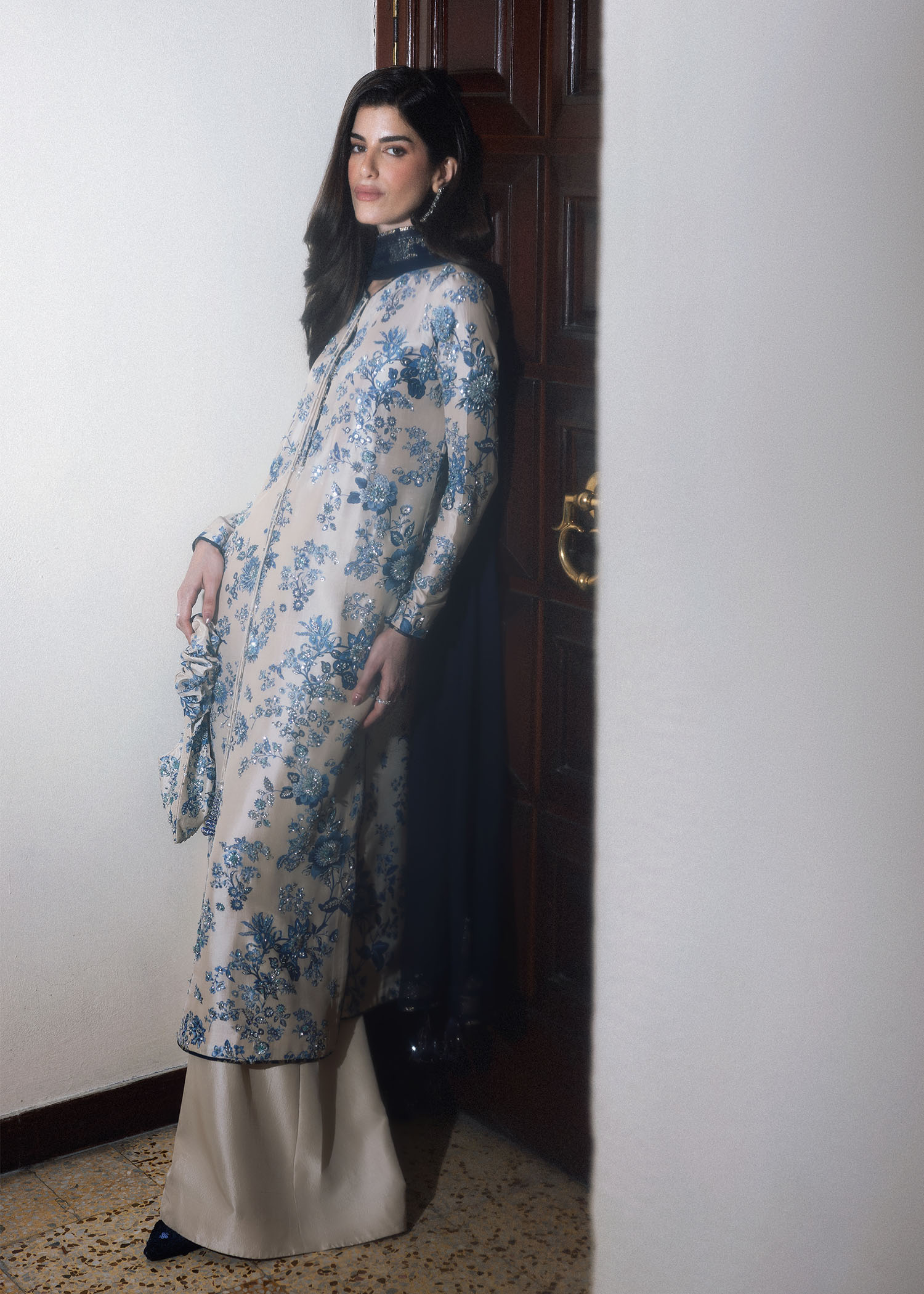 Hussain Rehar | Luxury Pret 26 | Azura Royale - by Libasekhas UK - Registered Vendor of : Hussain Rehar - 100% Original Designer Dress
