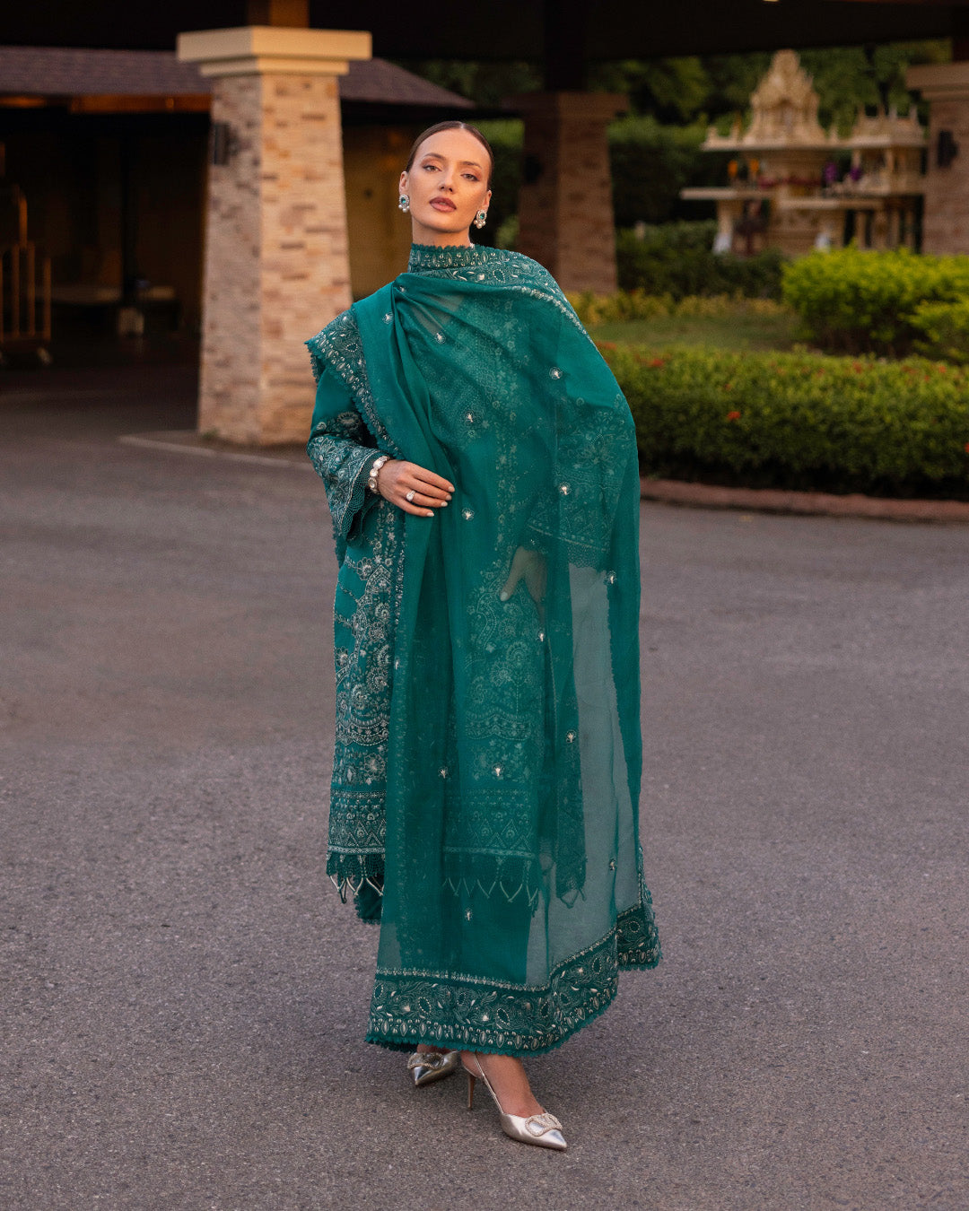 Faiza Saqlain | Zinnia Lawn 25 | Calla -  Faiza Saqlain Ladies Clothes -  House of Maryam