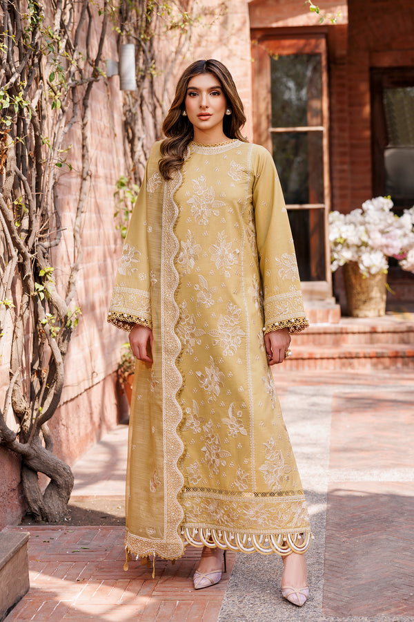 Farasha | Dastoor Embroidered Lawn SS24 | TUSCANY DREAM - by - Libasekhas UK - Registered Vendor of : Farasha - 100% Original Designer Dresss