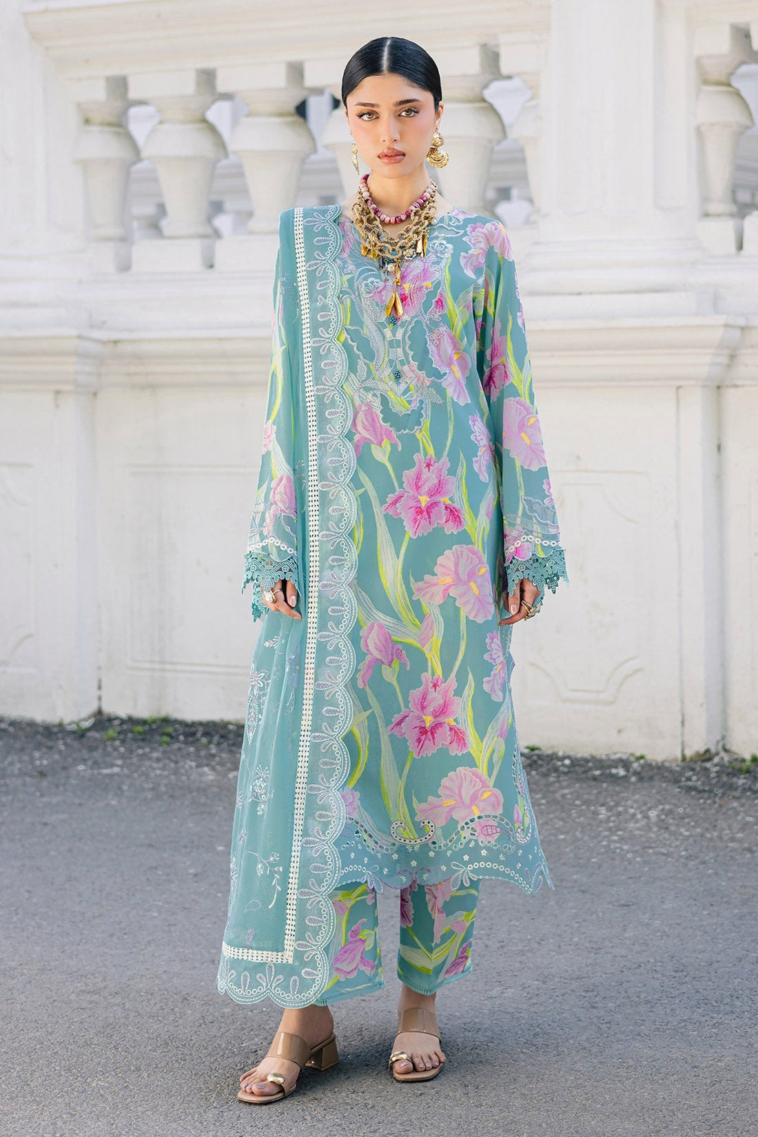 Nureh | Maya Lawn | NS-167 - by Libasekhas UK - Registered Vendor of : Nureh - 100% Original Designer Dress