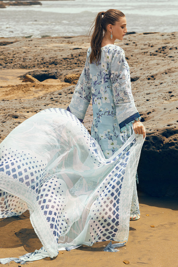 Nureh | Gardenia Lawn 24 | N-08 - by - Libasekhas UK - Registered Vendor of : Nureh - 100% Original Designer Dresss