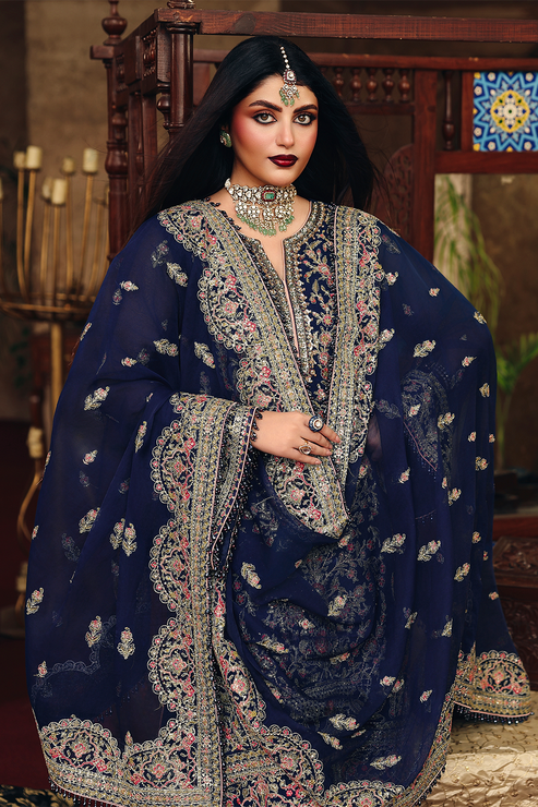 Saad Shaikh | Silsila Formals 25 | Nafeesa - by Libasekhas UK - Registered Vendor of : Saad Shaikh - 100% Original Designer Dress