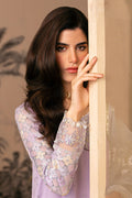 Cross Stitch | Luxe Atelier 24 | LILAC LUSTER - by - Libasekhas UK - Registered Vendor of : Cross Stitch - 100% Original Designer Dresss