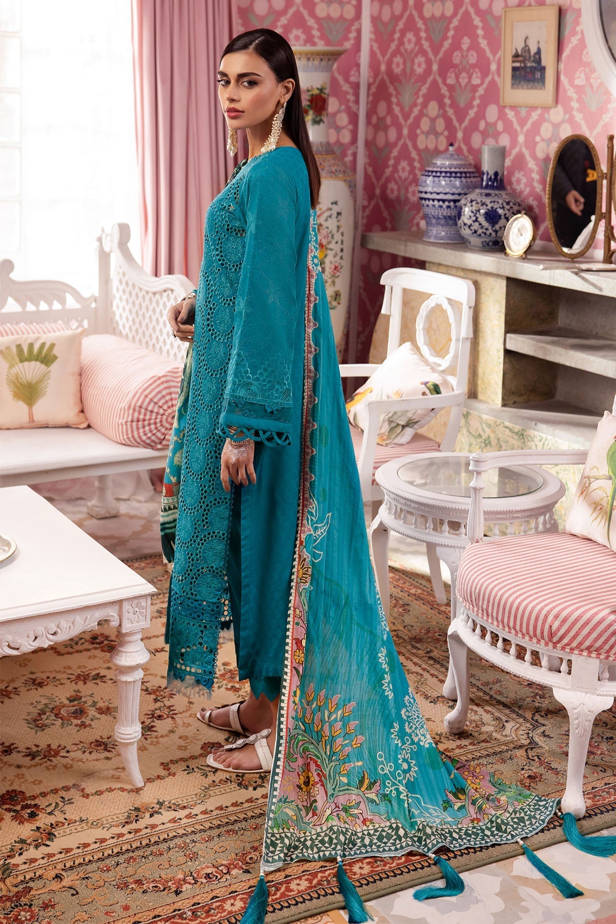 Nureh | Maya Lawn | NS-108 - by - Libasekhas UK - Registered Vendor of : Nureh - 100% Original Designer Dresss