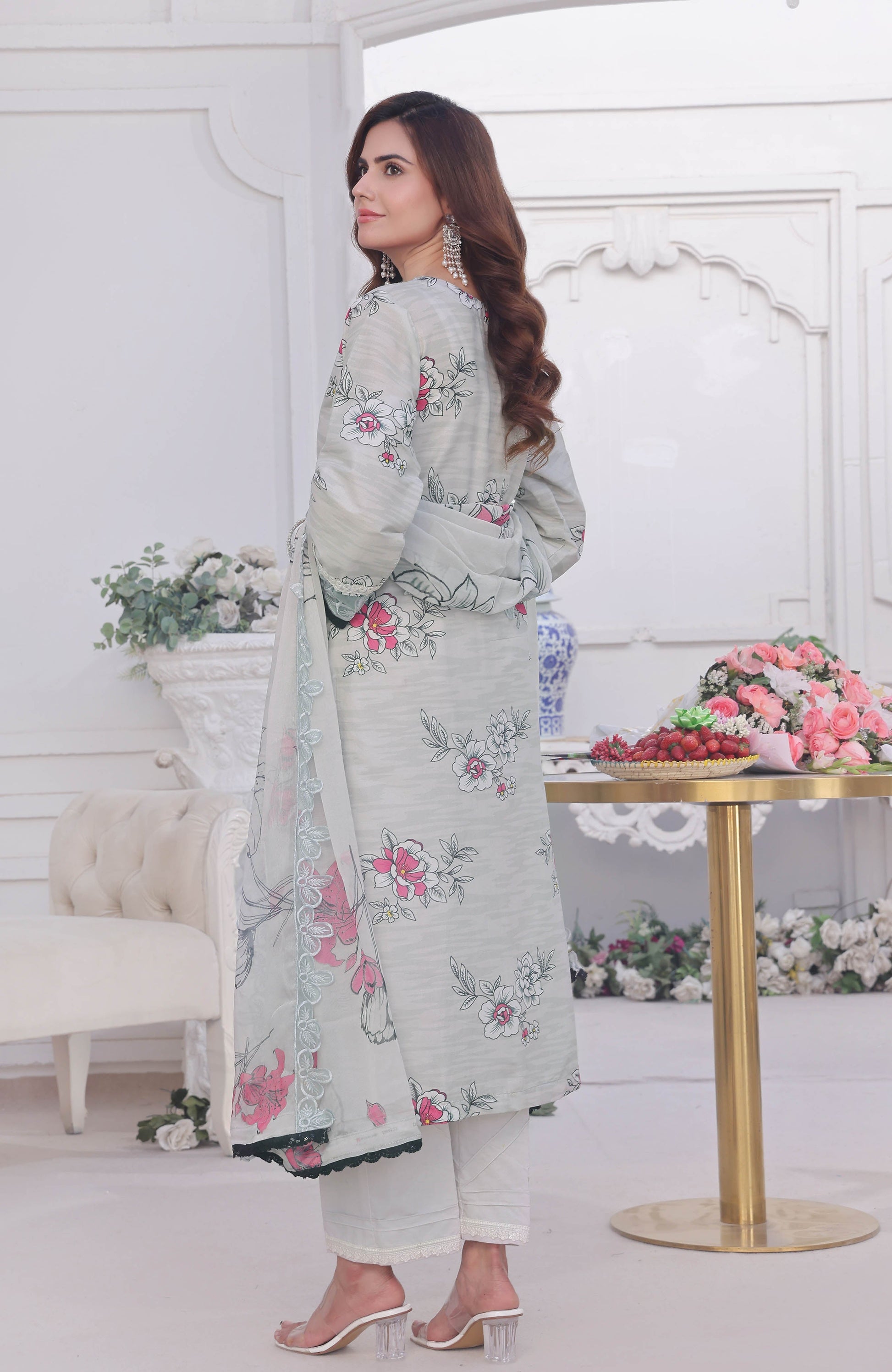 Al Zohaib | Applique Kari Cutwork Edit 25 | ACE-25-07 - by - Libasekhas UK - Registered Vendor of : Alzohaib - 100% Original Designer Dresss