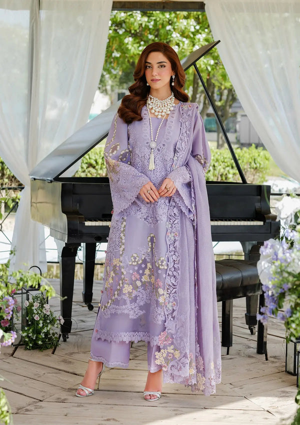 Elaf Premium | Luxury Lawn 25 | ELH-3A PARIS HUES - by - Libasekhas UK - Registered Vendor of : Elaf Premium - 100% Original Designer Dresss