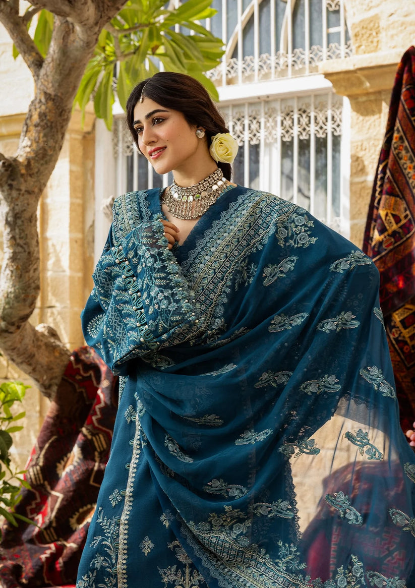 Kahf Premium | Kahf Karandi 25 |KKH-05 CYARA - by Libasekhas UK - Registered Vendor of : Kahf Premium - 100% Original Designer Dress