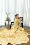 Wahaj M Khan | Sanam Luxe |Buttercup Sanam GS - by Libasekhas UK - Registered Vendor of : Wahaj M Khan - 100% Original Designer Dress