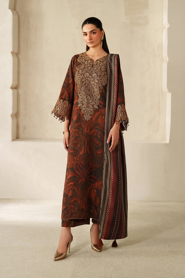 Baroque | Luxury Pret 25 | UF-4331 - by Libasekhas UK - Registered Vendor of : Baroque - 100% Original Designer Dress
