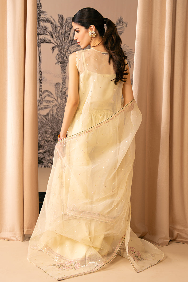 Cross Stitch | Luxe Atelier 24 | OPAL GLOW - by - Libasekhas UK - Registered Vendor of : Cross Stitch - 100% Original Designer Dresss