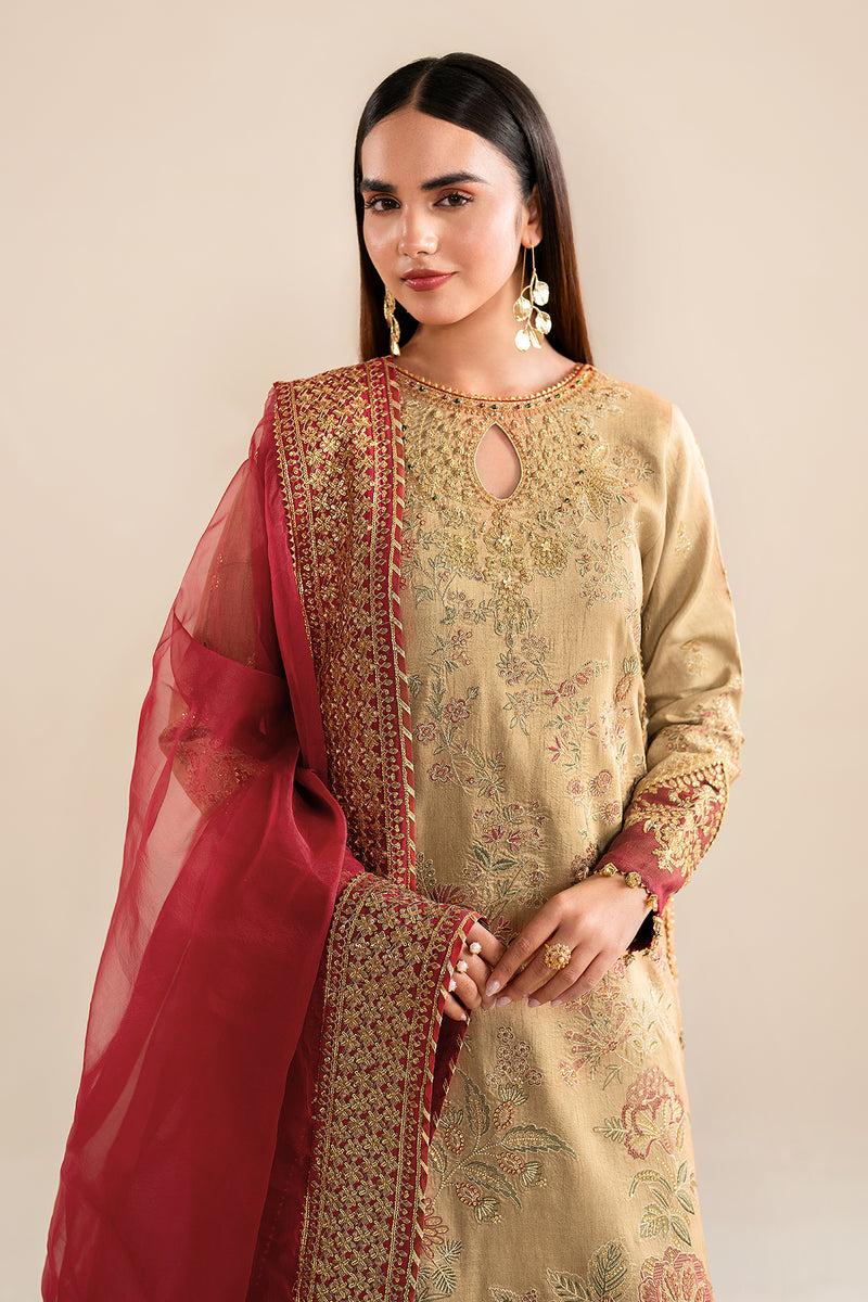 Baroque | Formal Collection | SILK UF-619 - by - Libasekhas UK - Registered Vendor of : Baroque - 100% Original Designer Dresss