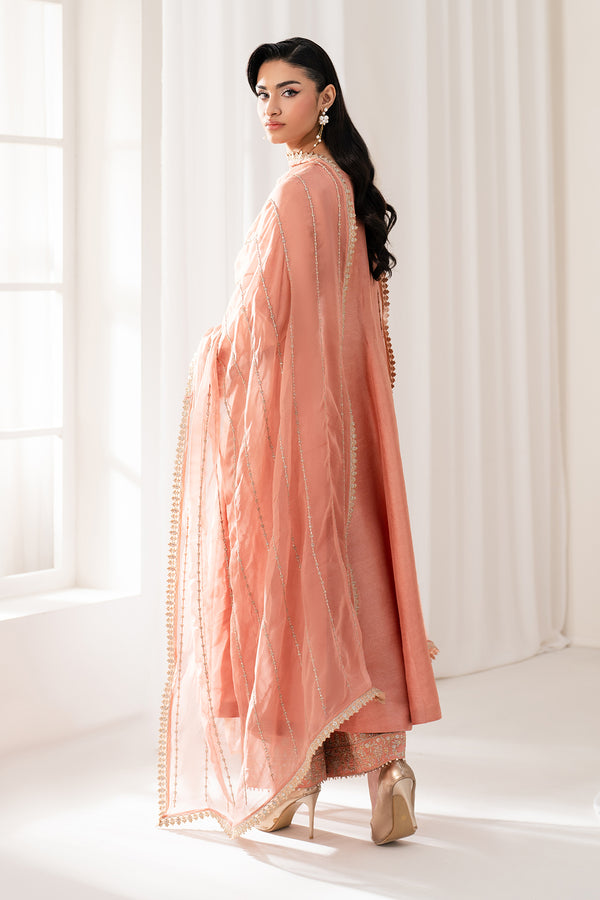 Baroque | Luxury Pret 25 | EMBROIDERED CHIFFON PR-1099 - by Libasekhas UK - Registered Vendor of : Baroque - 100% Original Designer Dress
