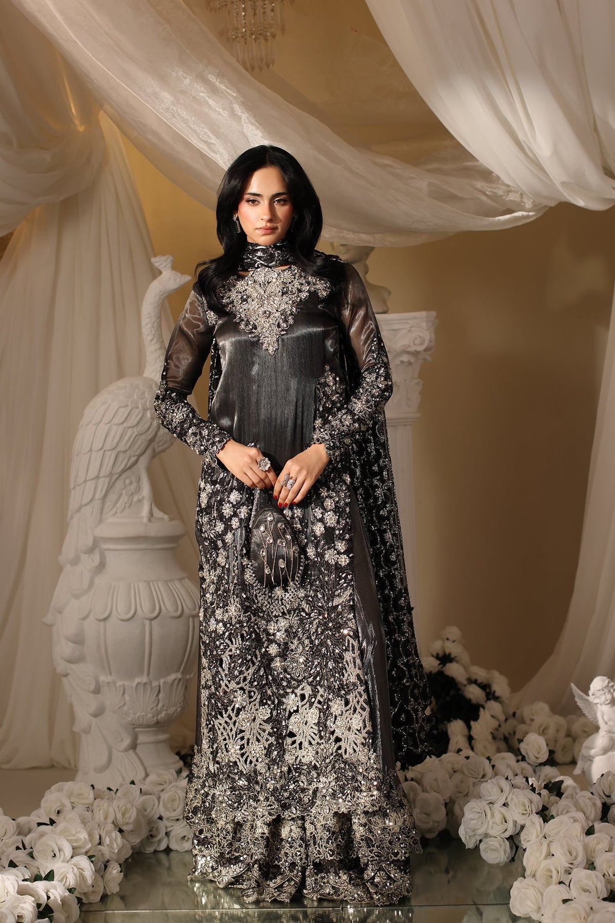 Musferah Saad | Casa Blance |Royal Eclipse - by Libasekhas UK - Registered Vendor of : Musferah Saad - 100% Original Designer Dress