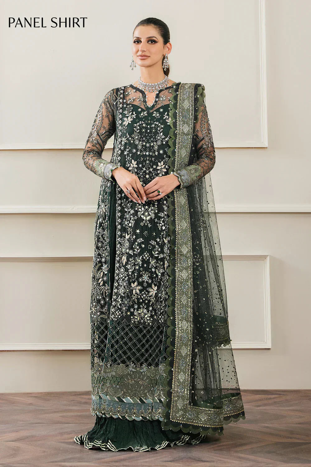Baroque | Chantelle Embroidered Collection | CH12-05 - by - Libasekhas UK - Registered Vendor of : Baroque - 100% Original Designer Dresss