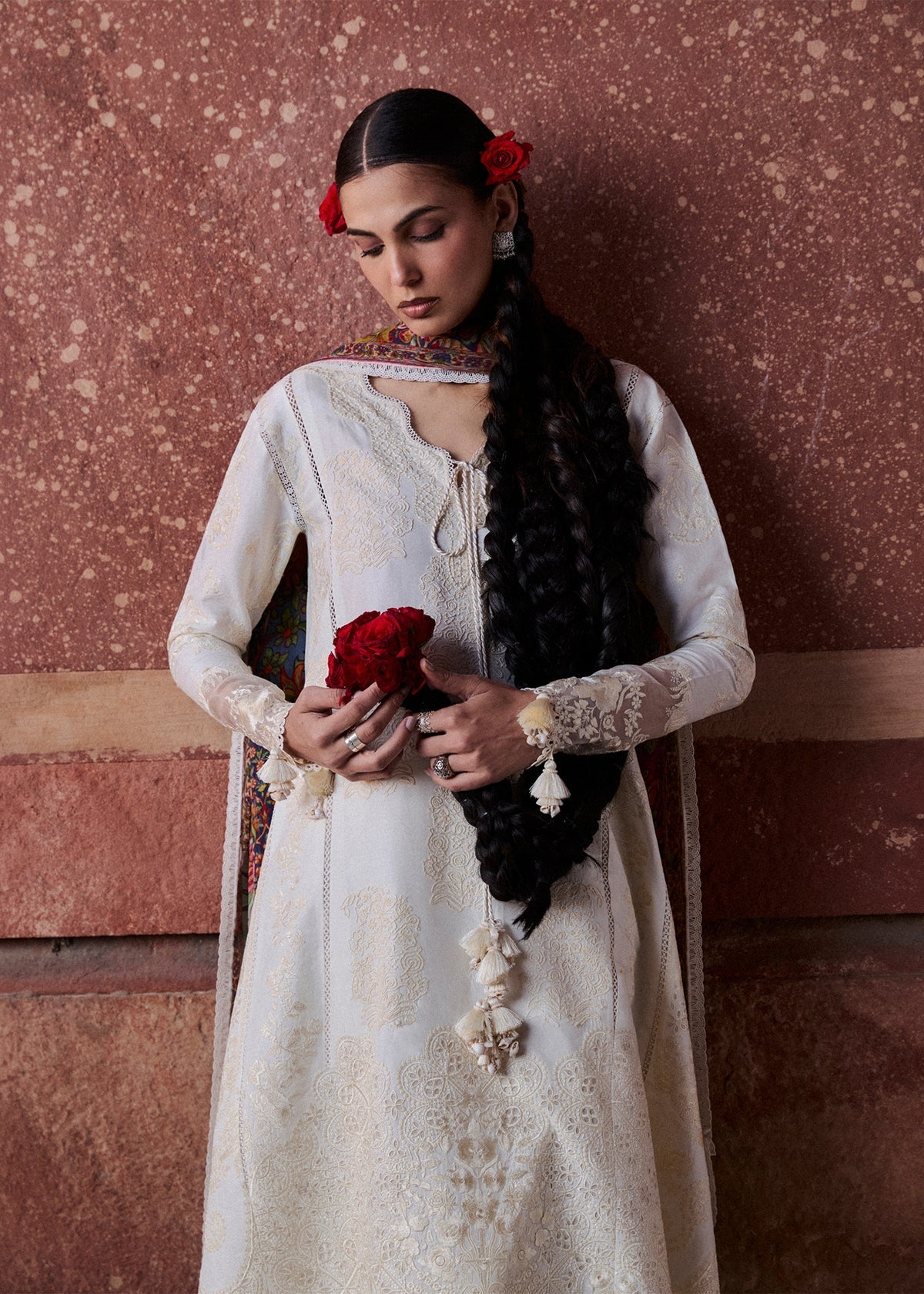 Hussain Rehar | Zan SS26 | Sefi - by Libasekhas UK - Registered Vendor of : Hussain Rehar - 100% Original Designer Dress