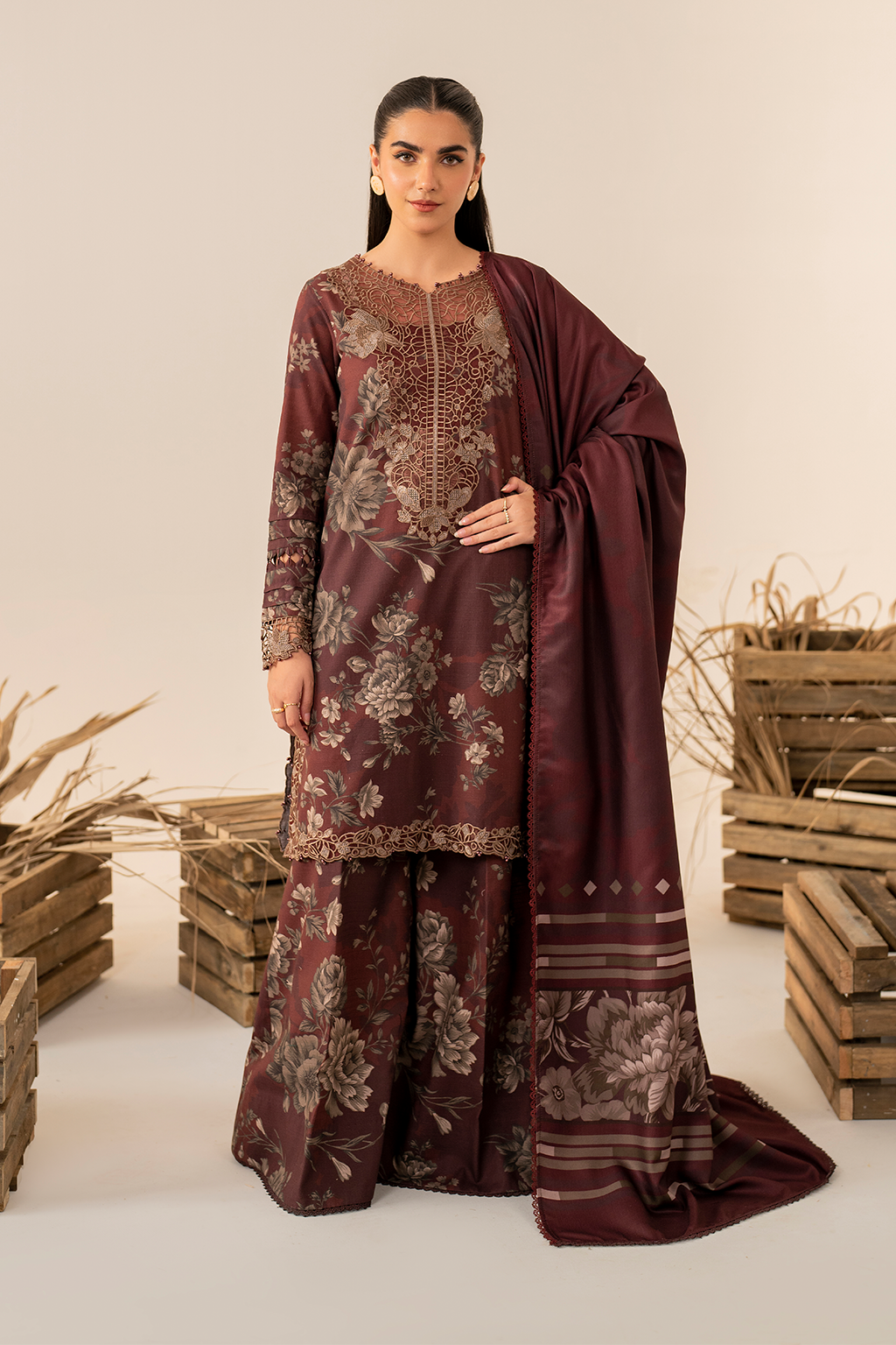 Iznik | Exclusive Winter | UE-350 - by - Libasekhas UK - Registered Vendor of : Iznik - 100% Original Designer Dresss