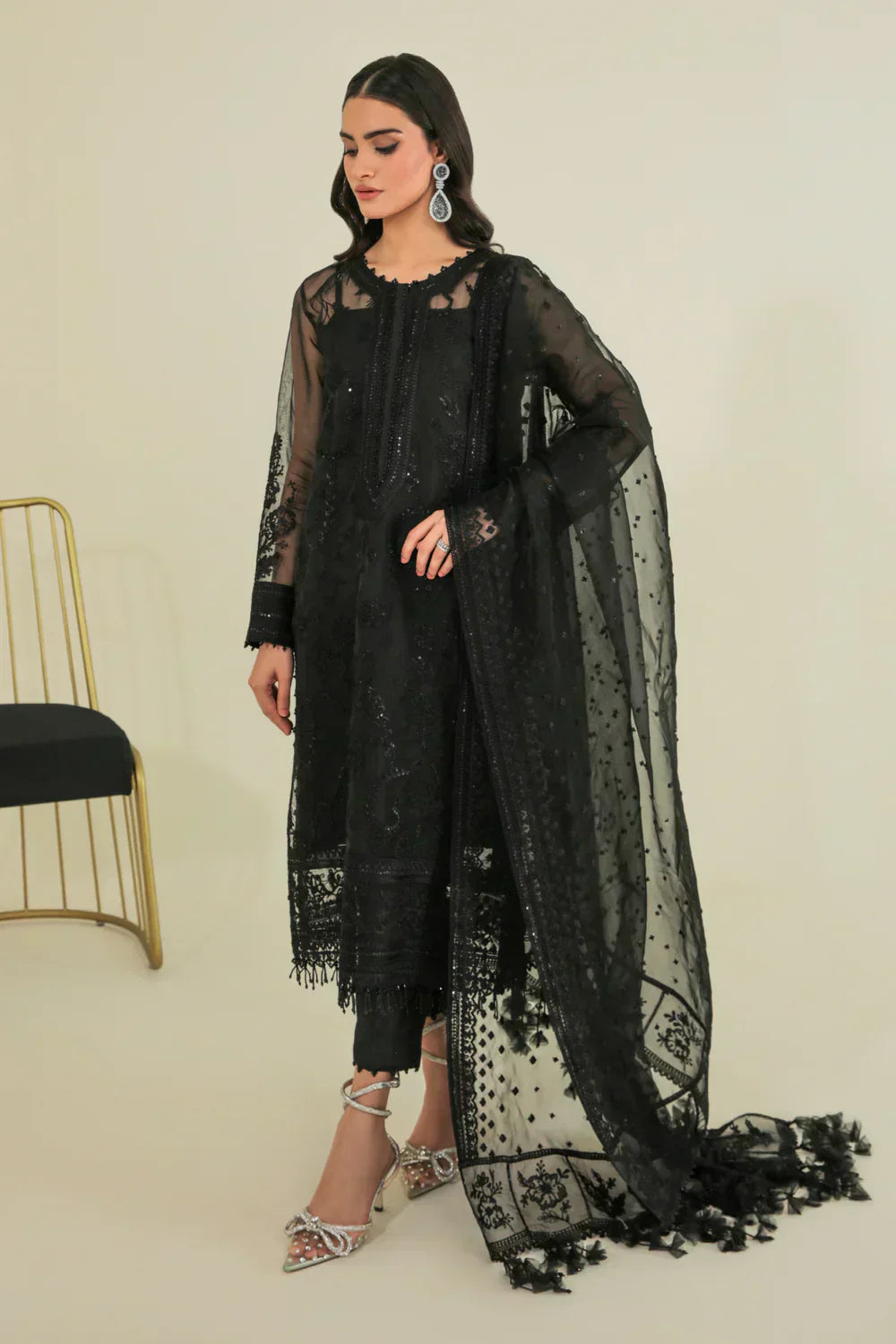 Baroque | Formals Collection | UF-235 - by - Libasekhas UK - Registered Vendor of : Baroque - 100% Original Designer Dresss