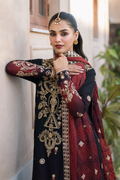 Iznik | Bandhani Formals | UE-330 - by - Libasekhas UK - Registered Vendor of : Iznik - 100% Original Designer Dresss