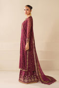 Baroque | Formals Collection | EMBROIDERED CHIFFON UF-4277 - by Libasekhas UK - Registered Vendor of : Baroque - 100% Original Designer Dress