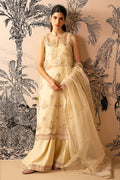 Cross Stitch | Luxe Atelier 24 | OPAL GLOW - by - Libasekhas UK - Registered Vendor of : Cross Stitch - 100% Original Designer Dresss