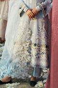 Cross Stitch | Premium Lawn 24 | CERULEAN ORNATE - by - Libasekhas UK - Registered Vendor of : Cross Stitch - 100% Original Designer Dresss