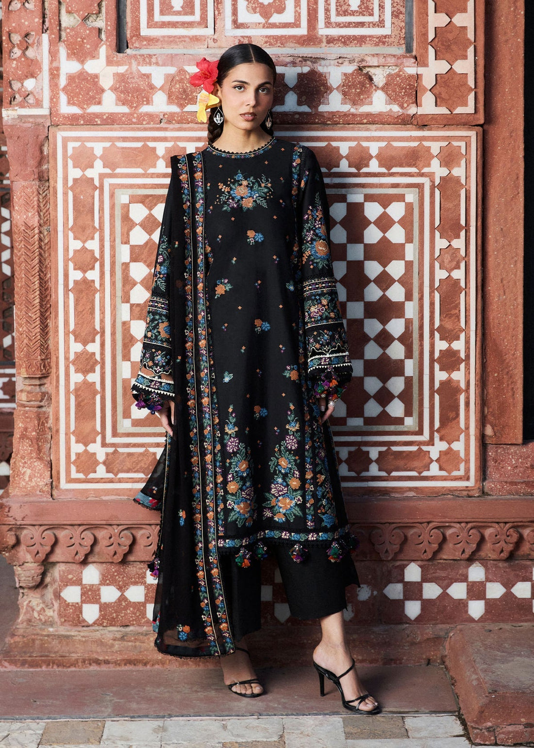Hussain Rehar | Zan SS26 | Aswa - by Libasekhas UK - Registered Vendor of : Hussain Rehar - 100% Original Designer Dress