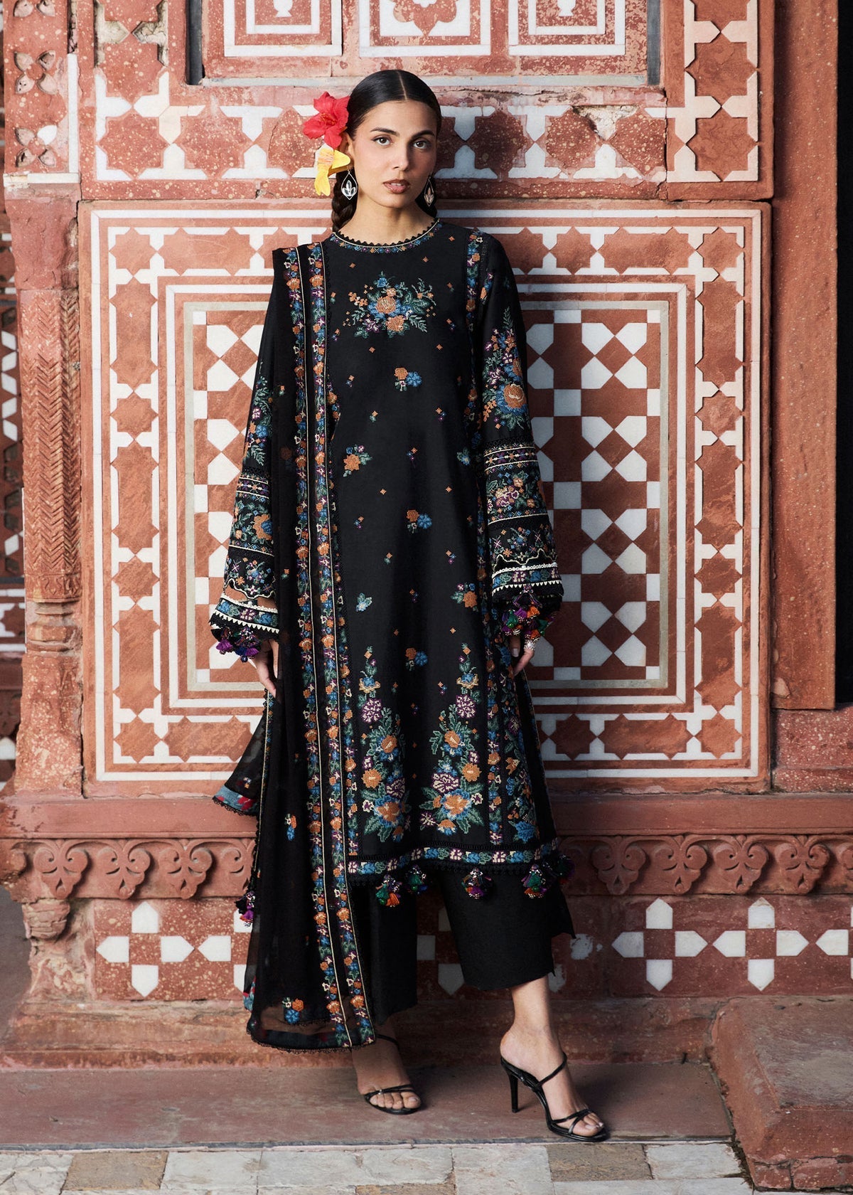 Hussain Rehar | Zan SS26 | Aswa - by Libasekhas UK - Registered Vendor of : Hussain Rehar - 100% Original Designer Dress