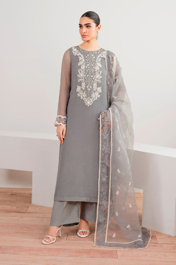 Baroque | Luxury Pret 25 | EMBROIDERED CHIFFON PR-991 - by Libasekhas UK - Registered Vendor of : Baroque - 100% Original Designer Dress