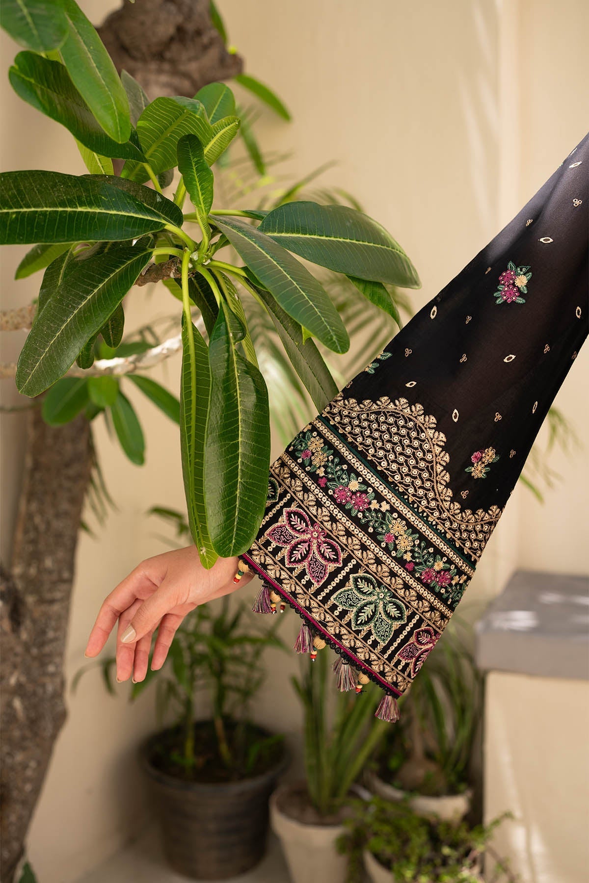 Jazmin | Irish Lawn SS 24 | D4 - by - Libasekhas UK - Registered Vendor of : Jazmin - 100% Original Designer Dresss