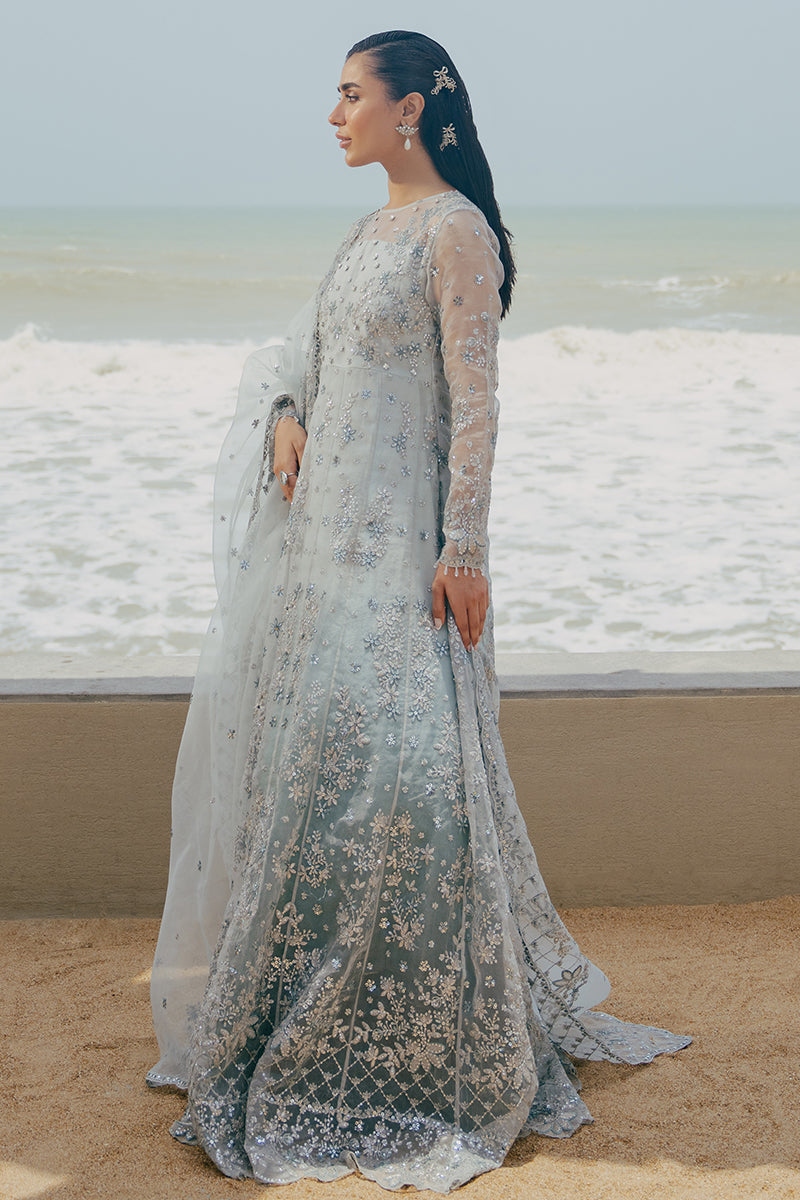 Cross Stitch | Wedding Collection 24 | SAFFRON CHARM - by - Libasekhas UK - Registered Vendor of : Cross Stitch - 100% Original Designer Dresss