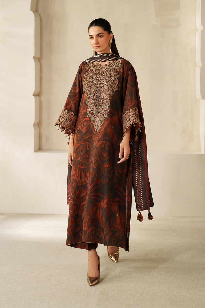 Baroque | Luxury Pret 25 | UF-4331 - by Libasekhas UK - Registered Vendor of : Baroque - 100% Original Designer Dress