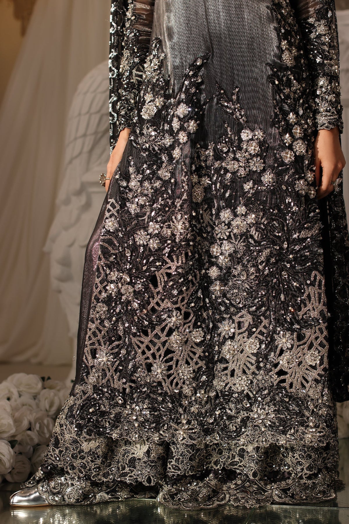 Musferah Saad | Casa Blance |Royal Eclipse - by Libasekhas UK - Registered Vendor of : Musferah Saad - 100% Original Designer Dress
