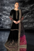 Naqshi | Makhmal 24 | ADHAN - by - Libasekhas UK - Registered Vendor of : Naqshi - 100% Original Designer Dresss