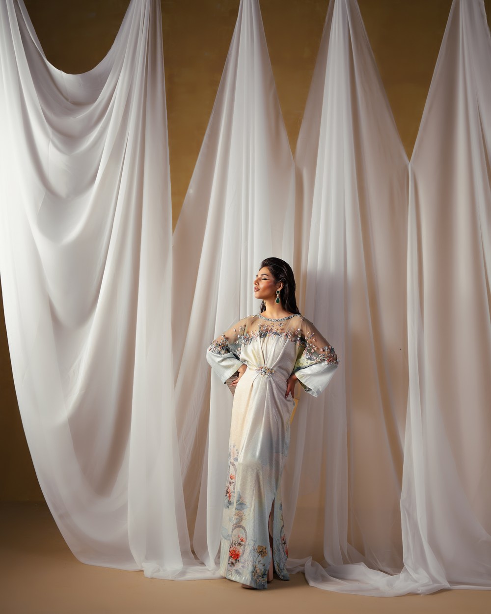 Vasal | Zyra Luxe Pret 26 | Ocean Lux - by Libasekhas UK - Registered Vendor of : Vasal - 100% Original Designer Dress