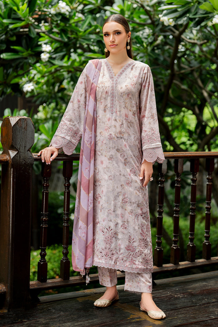 Baroque | Luxury Pret Summer | UF-4273 - by Libasekhas UK - Registered Vendor of : Baroque - 100% Original Designer Dress