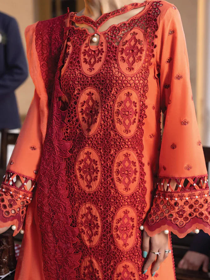 Faiza Faisal | Maya Luxury Lawn | Paula - by - Libasekhas UK - Registered Vendor of : Faiza Faisal - 100% Original Designer Dresss