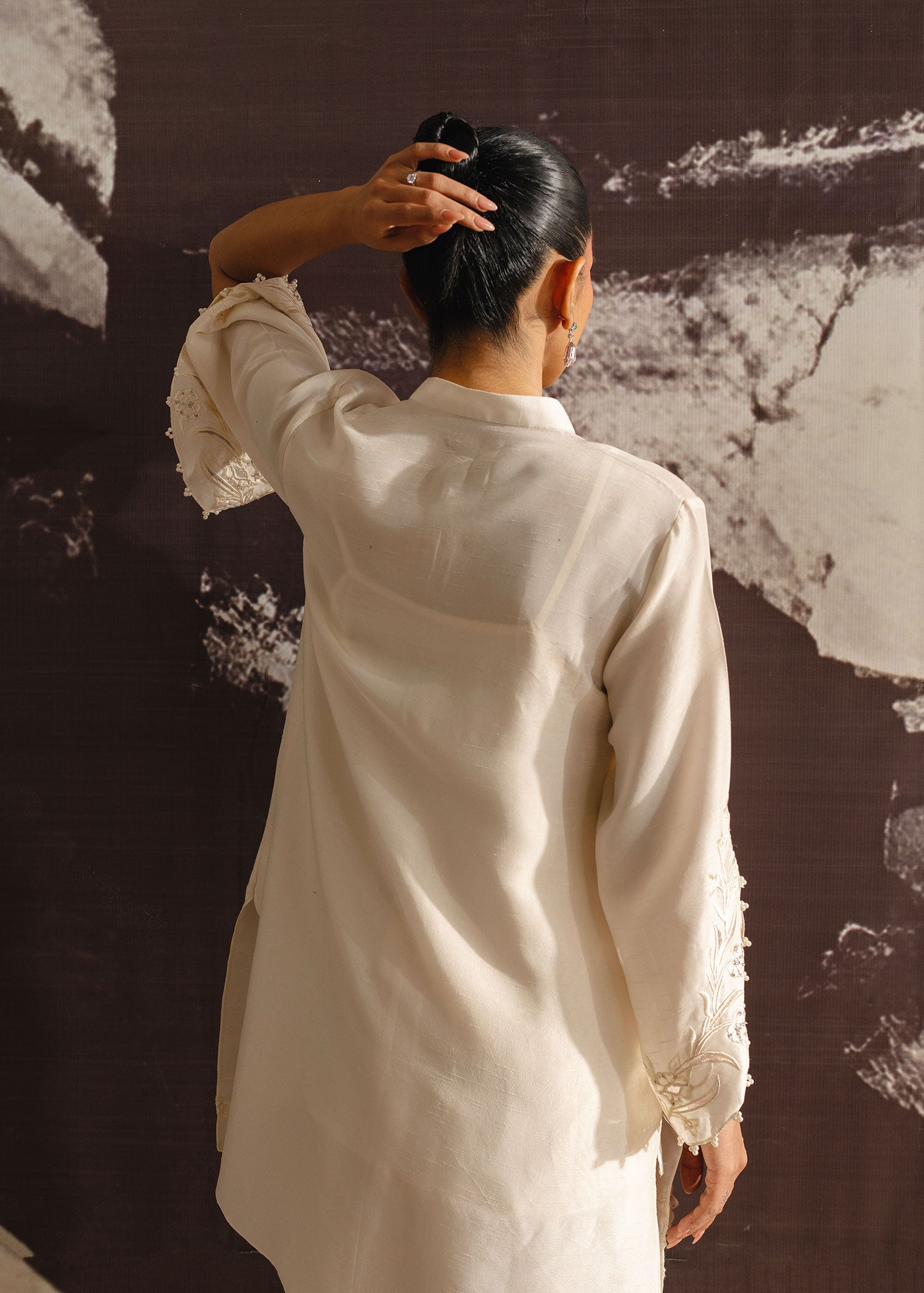 Mahgul | Eye of Cemal | Misty Floral - by - Libasekhas UK - Registered Vendor of : Mahgul - 100% Original Designer Dresss